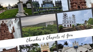 Churches amp Chapels of Goa in 3 minutes Check description for full videos [upl. by Gass]