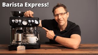 Breville Barista Express Review Amazons Best Selling SemiAutomatic Espresso Machine [upl. by Rolyab]