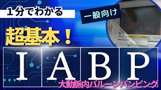 臨床工学技士のたまご～１分でわかるIABP [upl. by Corella]