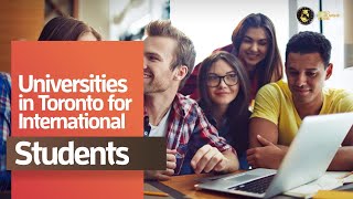 Find out Universities in Toronto for International Students [upl. by Welby]