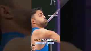 Gold 🥇 India🇮🇳❤️ Navdeep Singh proud 🔥jaihind Bharat ✨ love thalalathy aviyal indrajith [upl. by Dorothy]