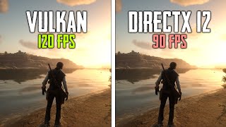 Red Dead Redemption 2  Vulkan vs DirectX 12 [upl. by Ruckman]