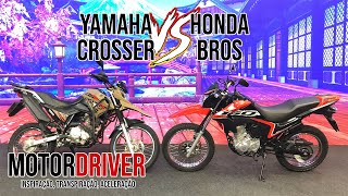 Crosser X Bros  Quem leva a melhor nesse comparativo [upl. by Zeni]