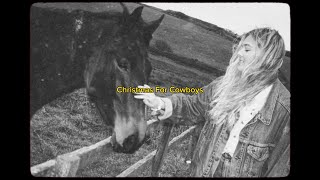 Christmas For Cowboys  Bailey Tomkinson Official Lyric Video [upl. by Etti]