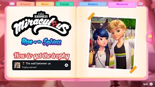 Miraculous Rise of the Sphinx  100 Guide  How to get quotThe wall between usquot Trophy  PS5 [upl. by Iredale233]