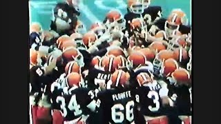 1982 Syracuse Orangemen Football Film narrated by John Facenda [upl. by Colly]