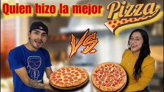 ITATY ME ENSEÑÓ A HACER PIZZA🤤YA SOMOS NOVIOS😍 [upl. by Nosauq716]