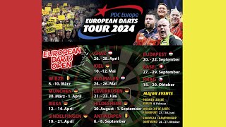 2024 European Darts Open Smith v Wade [upl. by Bullard]