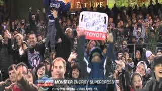 Supercross Oakland 2012 round 4 450 class [upl. by Hawthorn]