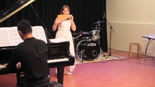 Panfluit Solisten Concours 2014  Mariana Preda amp Daisuke Kanamaru [upl. by Zebulon653]