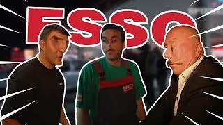 Intensive Str4ft4tbestände auf der Esso Tankstelle  Youtube Kacke [upl. by Odnarb]