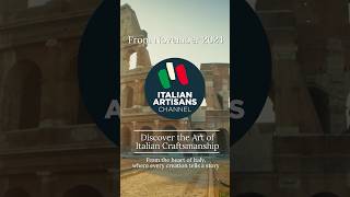 Italian Artisans Channel Discover Italys Finest Craftsmanship artisanwine craftsmanship handmade [upl. by Nrev532]