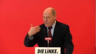 Gregor Gysi DIE LINKE quotLeiharbeit überwinden um aus prekärer Beschäftigung heraus zu kommenquot [upl. by Ulu]