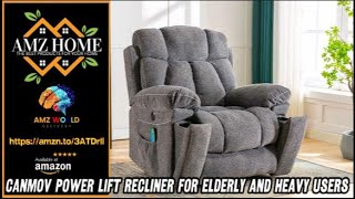 Describing CANMOV Power Lift Recliner for Elderly and Heavy Users Amazon [upl. by Gard846]