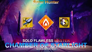 Destiny 2  Solo Flawless Master Lost Sector Chamber of Starlight Solar Hunter [upl. by Tom]