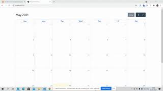 Angular 12 FullCalendar with Dynamic Events [upl. by Aicirtac794]