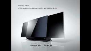 Airplay Setup  Panasonic SCHC57 [upl. by Auahsoj]