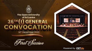 36th I General Convocation – Day 2 14th December 2023 First Session Live Streaming [upl. by Nodal]