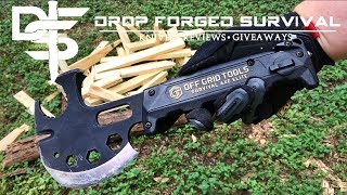 The Urban Survival Axe by OFF GRID TOOLS  30 in 1 Survival Tool [upl. by Agueda]