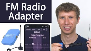 Turn Any Android Smartphone Into an FM Radio  Mini SDR Review [upl. by Ibok]