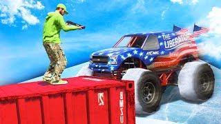 999 IMPOSSIBLE SNOW AVALANCHE GTA 5 Funny Moments [upl. by Annav]