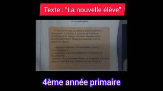 Texte La nouvelle élèvequotmodule14ème année primaire [upl. by Christean]