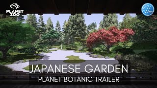 Japanese Garden  Cinematic Showcase  Planet Botanic  Planet Zoo [upl. by Allx]