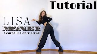 LISA  “Money” Dance Break Coachella ver  Dance Tutorial Mirrored  Slowed  Lee Desso [upl. by Vivianna]