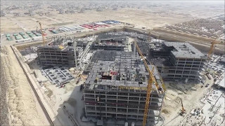 Saudi Electricity Company SEC HQ Construction [upl. by Enitsugua]