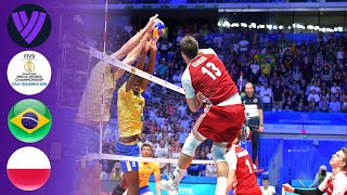 Brazil 🆚 Poland Full Gold Medal Match  Men’s World Champs 2018 [upl. by Phillie]