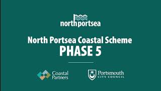 North Portsea Coastal Scheme Phase 5 Fly Through Animation [upl. by Aisena]