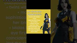 My Character Headcanons pt 8  fortnite fortnitebattleroyale fortniteskins pinterest fanon [upl. by Emmuela]