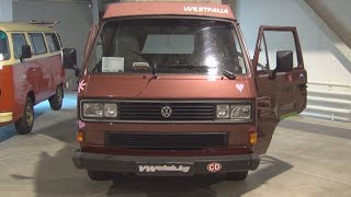 Volkswagen Transporter T3 Westfalia 1987 Exterior and Interior [upl. by Amalita]