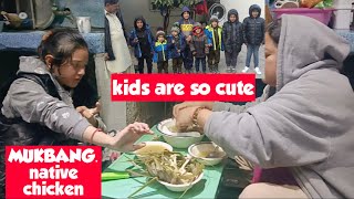 ONE on ONE og Myra MUKBANG a native Chicken  pinaysecondwifeinpakistan [upl. by Bogie]