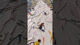 skiing snowboarding art meribel valthorens courchevel tignes laplagne aspen vail lesarcs [upl. by Troxell]