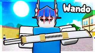 Legendary WANDO Sword is CRAZY GOOD Blox Fruits [upl. by Frankel550]