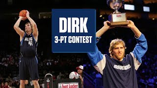 Dirk Nowitzkis best 3Point Contest moments  NBA Highlights [upl. by Inanak]