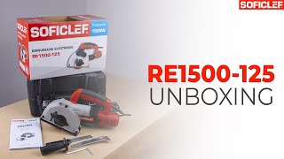 Unboxing Rainureuse Électrique RE1500 125 [upl. by Phenica970]