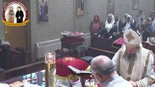 FrYostos El Antony amp Fr Pishoy Kamel Coptic Orthodox Church Holy Liturgy Sun101324 القداس الإلهي [upl. by Ralaigh]