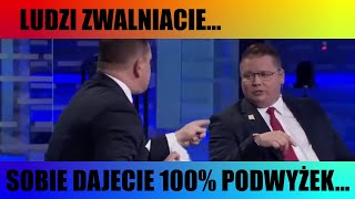 Tarczyński LUDZI ZWALNIACIE A SWOIM DAJECIE 100 PODWYŻEK [upl. by Maher]