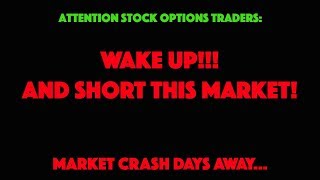 MARKET CRASH 2018  HOW TO SHORT STOCKS MAKE MONEY WHEN MARKETS FALL CRASH DROP [upl. by Lleder]