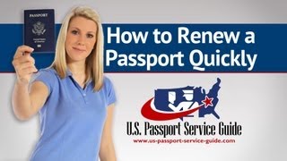 How to Renew a Passport Quickly [upl. by Nolyaw]