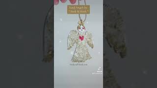 Sand Angels ✨ by Sook amp Hook christmas christmastree angel ornaments handmade shop shopping [upl. by Willy]