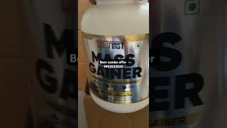 Mass gainer dietfirst massgainer creatine gainingweight musclegain musclegaindiet dietplan [upl. by Themis767]