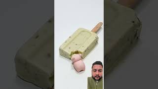 Small pig eating ice cream stopmotion animation cute pig eatingshow shortvideo [upl. by Nirtiac]