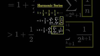 Proof Of Divergence Of Harmonic Series [upl. by Jezabelle95]