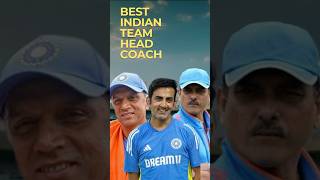 Best Indian Team Head Coach  Pick One Cricket Game [upl. by Anelyak]