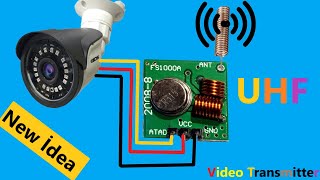 FIRST ON YOUTUBE Hacked Convert Arduino 433MHz Transmitter Module into a Television Transmitter [upl. by Morgen]