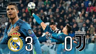 OMG 😱 Ronaldo Bicycle Kick Goal Real Madrid 30 Juventus UCL 2018 Mad match Extended Highlights 💥 [upl. by Iem]