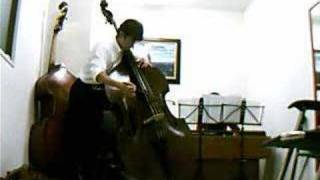 Tre giorni son che Nina  GBPergolesi by solo contrabass [upl. by Nimrak]